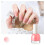 (Type 15) Nagellack, abziehbar, vollfarbig, Gel-Typ, langhaltend 5