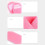 (Pink) Pink Reusable Neck Firming & Moisturizing Patch 5