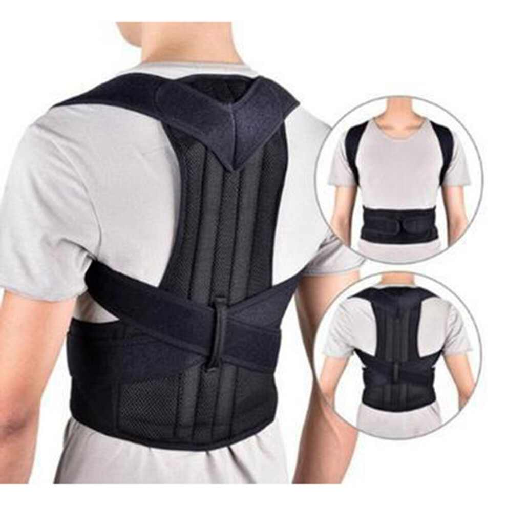 (XXL) High Elasticity Breathable Posture Corrector Back Brace