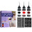 Tätowierungs-Kit 3 Farben 84 Muster DIY 2