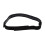 (Black) Silicone Nasal Cannula Headband Ear Protector Black 1