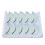 (AG03) 5x bunte Wimpern, lang, dramatisch, Farbverlauf 3