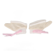 (M) Baby-Saugfingerhandschuhe Strick Atmungsaktiv Weich Einstellbar S