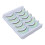(AG03) 5x bunte Wimpern, lang, dramatisch, Farbverlauf 5