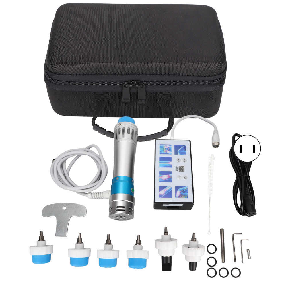 (US Plug) Shockwave Therapy Machine ED Treatment Electromagnetic Massager