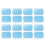 50st ABS Gel Pads Abdominal Trainer 2