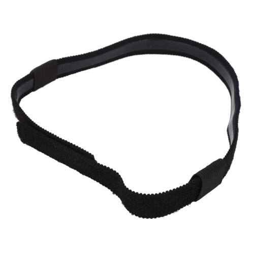 (Black) Silicone Nasal Cannula Headband Ear Protector Black 2