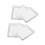 6x Elektrodenpads 8x12cm quadratisch Pin-Typ Massage 3