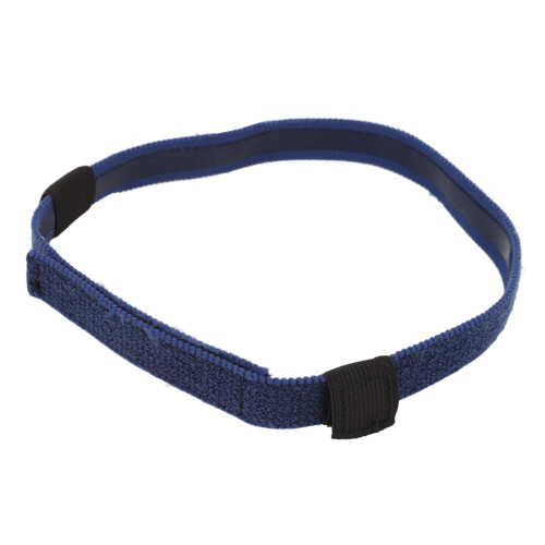 (Dark Blue) Silicone Nasal Cannula Headband Ear Protector Black 1