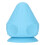 (Blue) Silicone Myofascial Ball Suction Cup Massager 1