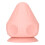 (Pink) Silicone Myofascial Ball Suction Cup Massager 1