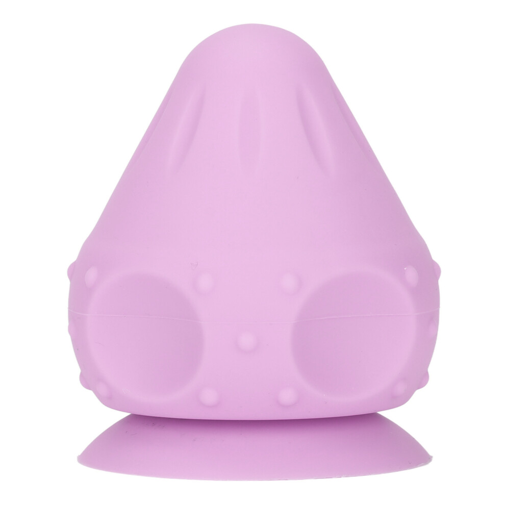 Purple (Purple) Silicone Myofascial Release Ball Suction Cup Back Neck Massager