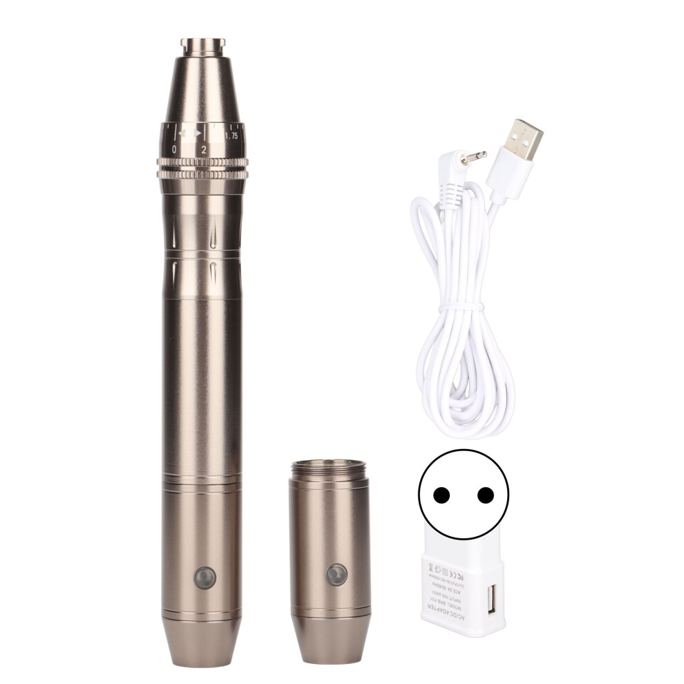 (Eu Plug) Cordless Micro Needling Pen 100-240V Eu Plug Professional 461605535296
