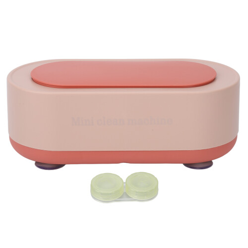 (Pink) Pulitore Ultrasonico Automatico Bianco per Gioielli