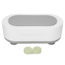 (White) Pulitore Ultrasonico Automatico Bianco per Gioielli