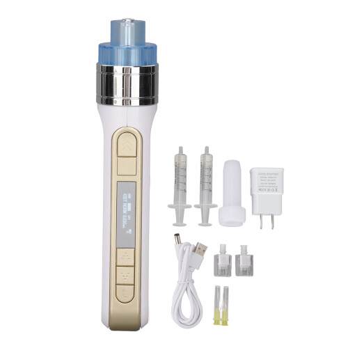 (US Plug 100-240V) Facial Injector Machine Intell. Display US Plug