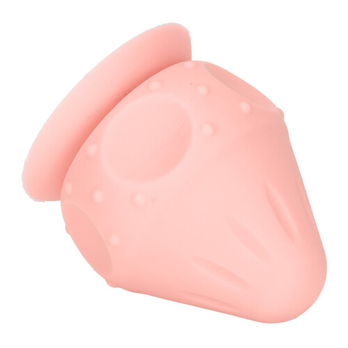 (Pink) Silicone Myofascial Ball Suction Cup Massager 1