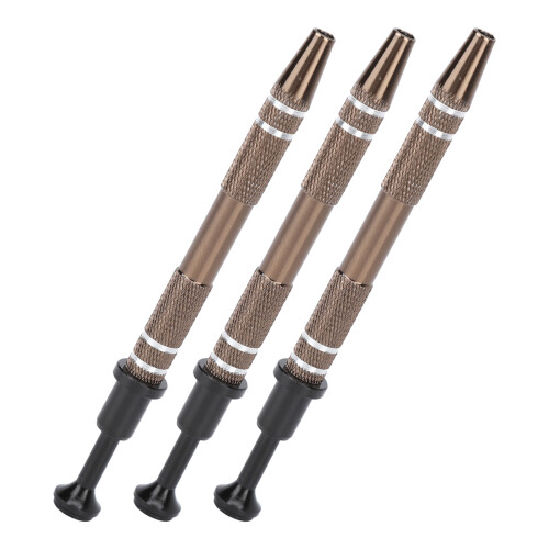 3x Schmuckzange, 4 Zinken, Schwarz 1