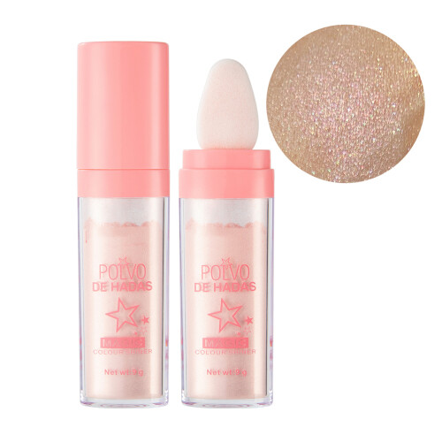 Glitzer-Highlighter-Puder Hochglanz-Make-up