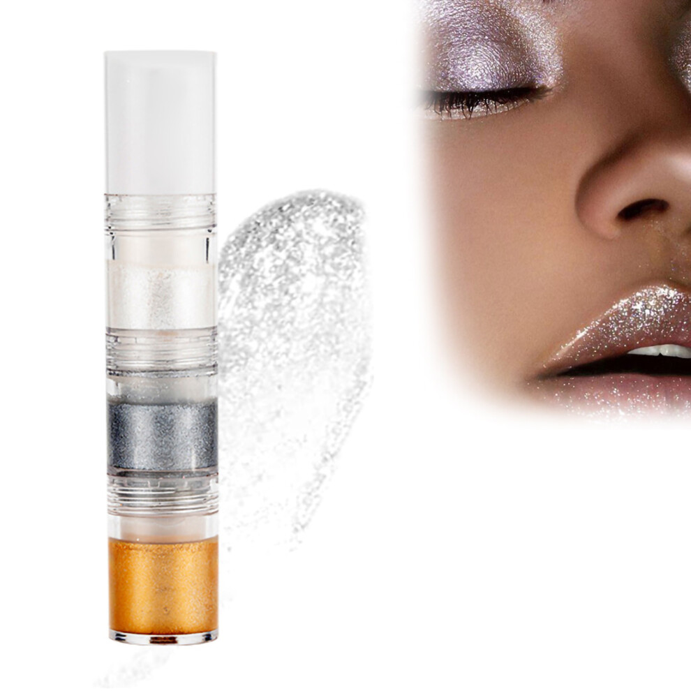 3 Colors Liquid Glitter Eyeshadow Set Waterproof Sparkling