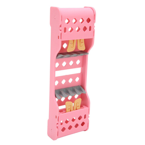 Dental Sterilization Box with 3 Holders for Tips File Burs 2