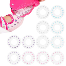 12er Pack Haar-Bling 180 Strass-Steine DIY-Haarschmuck