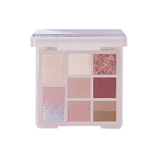 gogotales 9-Farben Lidschatten-Palette Hochpigmentiert Glitter Matte