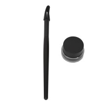(Black Eyeliner Cream) Silikon Eyeliner Set wasserfest Creme 0.1oz Schwarz