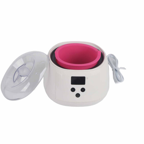 (UK Plug) LED-Wachswärmer Silikonbehälter Haarentfernung UK-Stecker 2