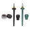 Silicone Eyeliner Tool Set Waterproof Gel Eyeliner 2