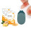 3x Gember Badzout Scrubber met Handschoen 1