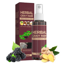 Haarschwarzungsspray 100ml Anti-Grau Kräuterpflege Skalp