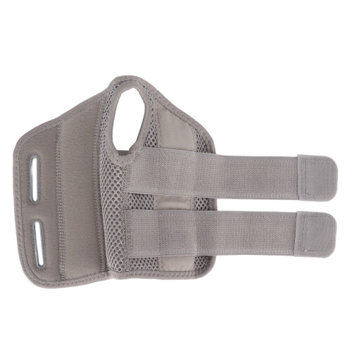 (S M Left Hand) Breathable Hook & Loop Wrist Brace Support L/XL 1