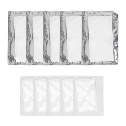 10pcs Y Shaped Moisturizing Face Wrinkle Patches