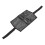 Hip Thrust Gurt PU-Leder 100lbs Schwarz 3