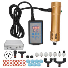 (AU Plug) Gold Shockwave Therapy Machine Micro Circulation 100-240V UK Plug