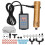 (EU Plug) Gold Shockwave Therapy Machine Micro Circulation 100-240V UK Plug 1