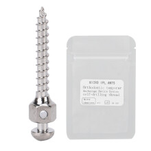 (1.6 X 10mm / 0.1 X 0.4in) Orthodontic Micro Implants Screw 1.6x10mm Dental Anchorage