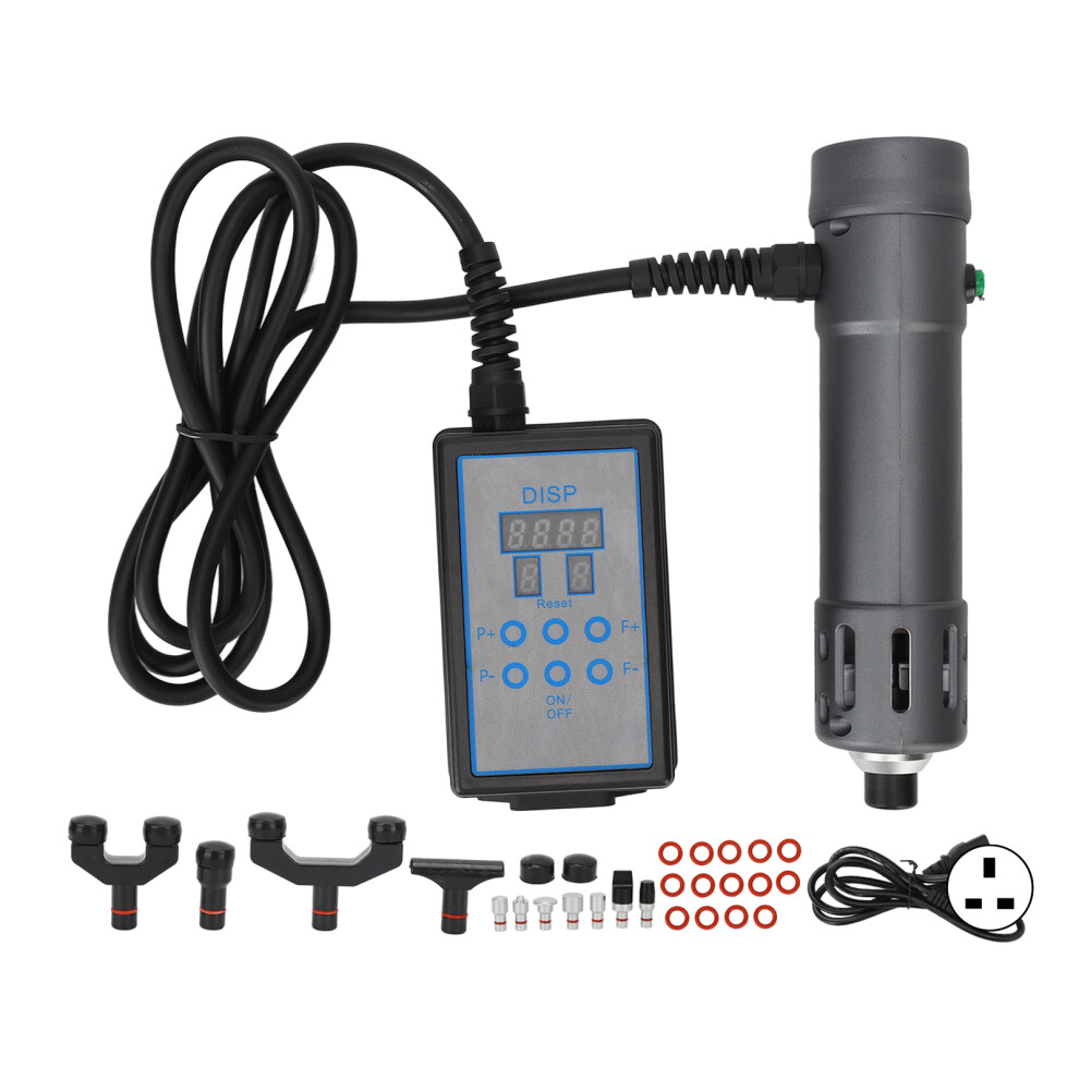 (UK Plug) Electromagnetic Shockwave Therapy Machine ED for Men 100-240V EU Plug
