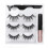 3 Paar Magnet-Wimpern-Kit mit 6D-Tusche 5ml 1