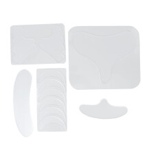 11Pcs Silicone Wrinkle Pad Set Transparent