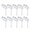 10pcs Type 5 Dental Mirror Stainless Steel Teeth 2