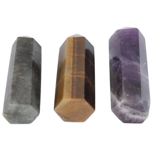3x Heilwände Set Amethyst Labradorit Tigerauge 2