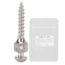(1.4 X 8mm / 0.1 X 0.3in) Dental Micro Implants Screw Stainless Steel Self Drilling 1.4x8mm