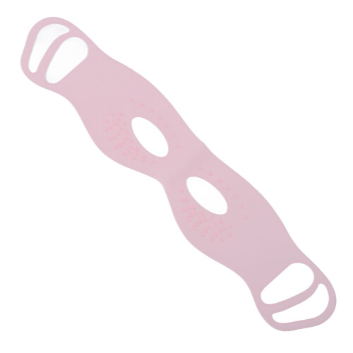 (Pink) Reusable Silicone SPA Sleeping Eye Mask Pink 2