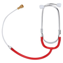 (Red) Binaural Metal Red Listening Stethoscope