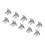 10pcs Dental Hinge Stainless Steel Ortho Bite Replacement 2