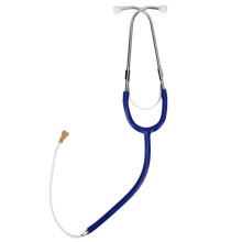 (Dark Blue) High Conductivity Binaural Stethoscope Testing Headphone Black