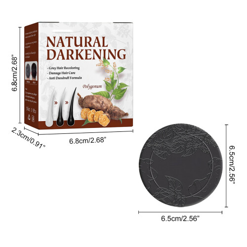 Haarverdunkelndes Shampoo Bar mit Polygonum Multiflorum 2