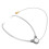 Transparent Stethoscope Damping Double Head Sound Detection Earpiece 4
